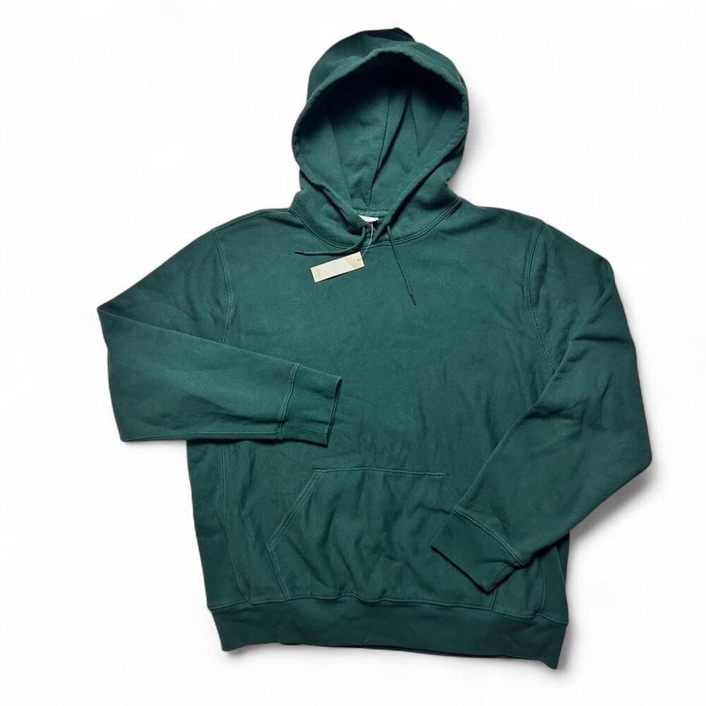 J.Crew Y2k Vintage Thick Cotton 14oz Reverse Weave Hoodie Sweatshirt XXL NWT